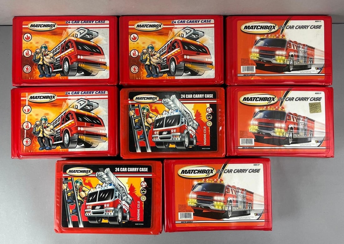 Group of 8 Empty Matchbox Collector Cases (1 of 3)