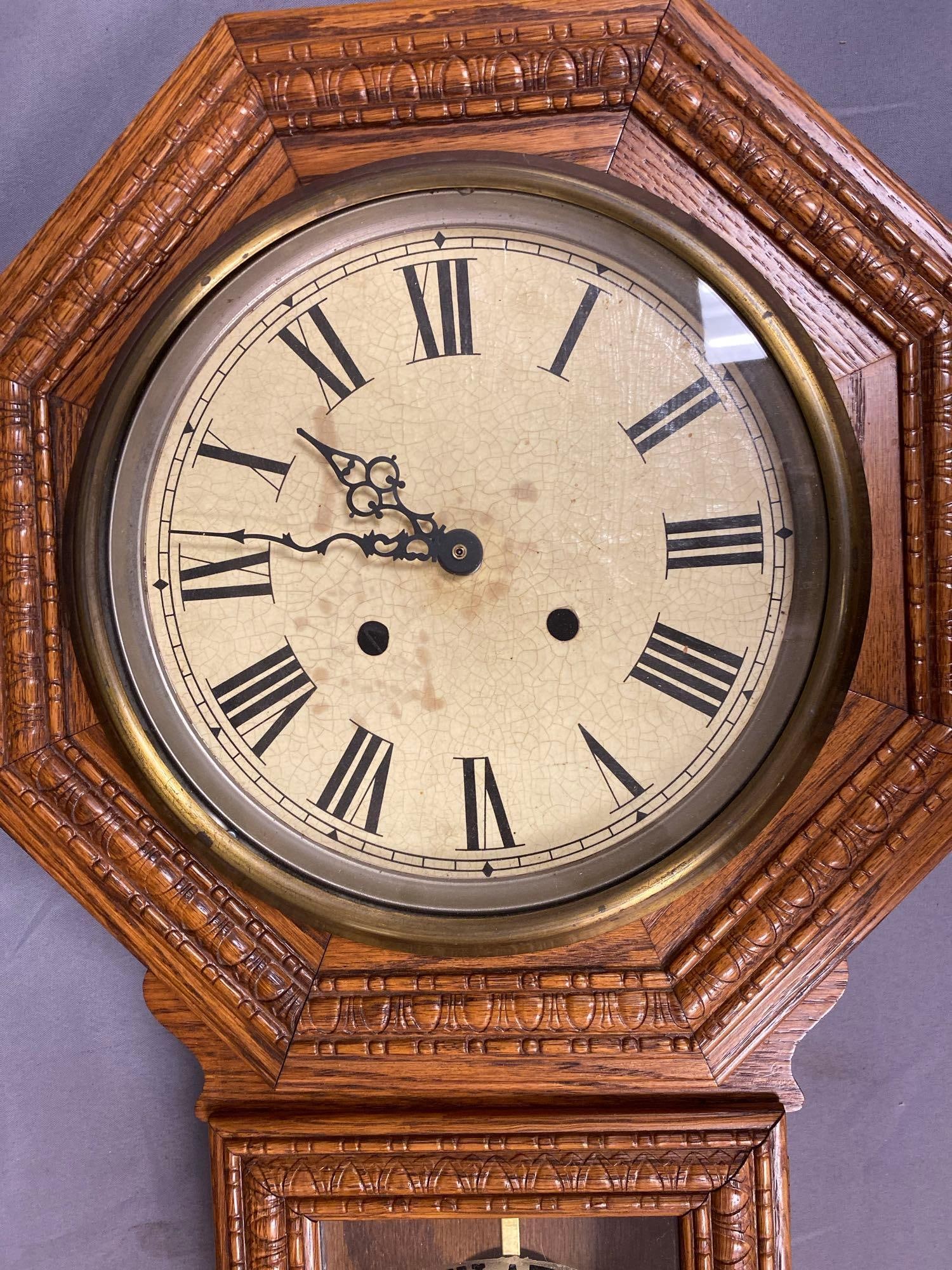 Regulator Battery Operated Wall Clock - 3