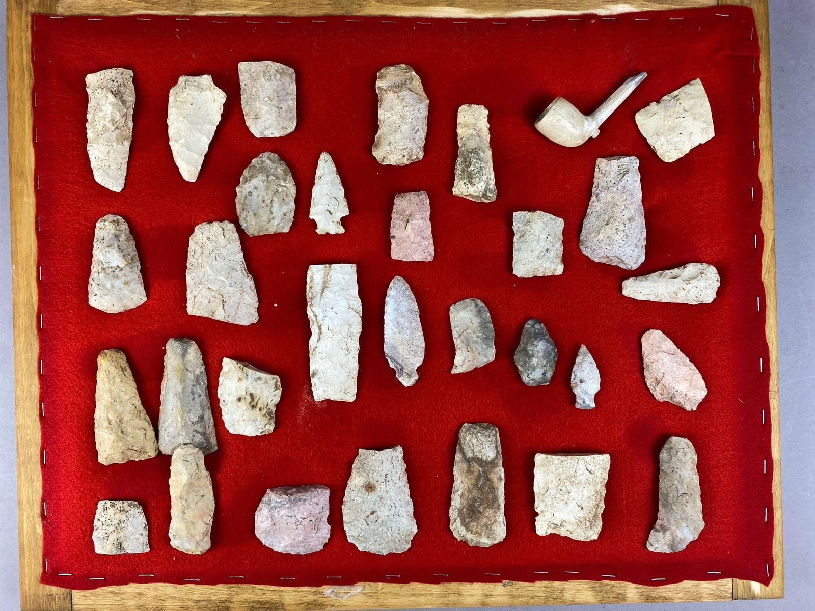 Native American Arrowhead Display Shadow Box - 2
