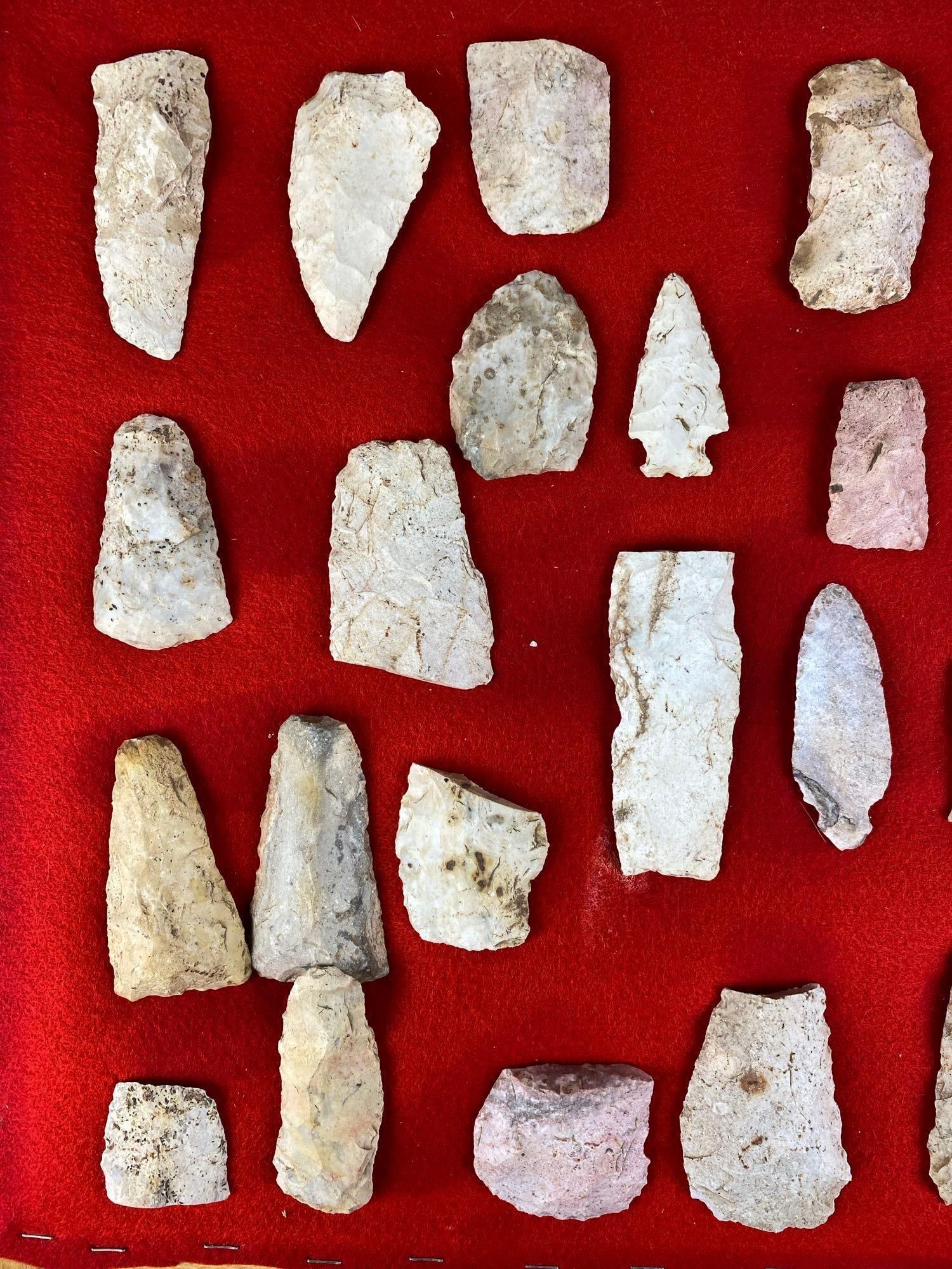 Native American Arrowhead Display Shadow Box - 3