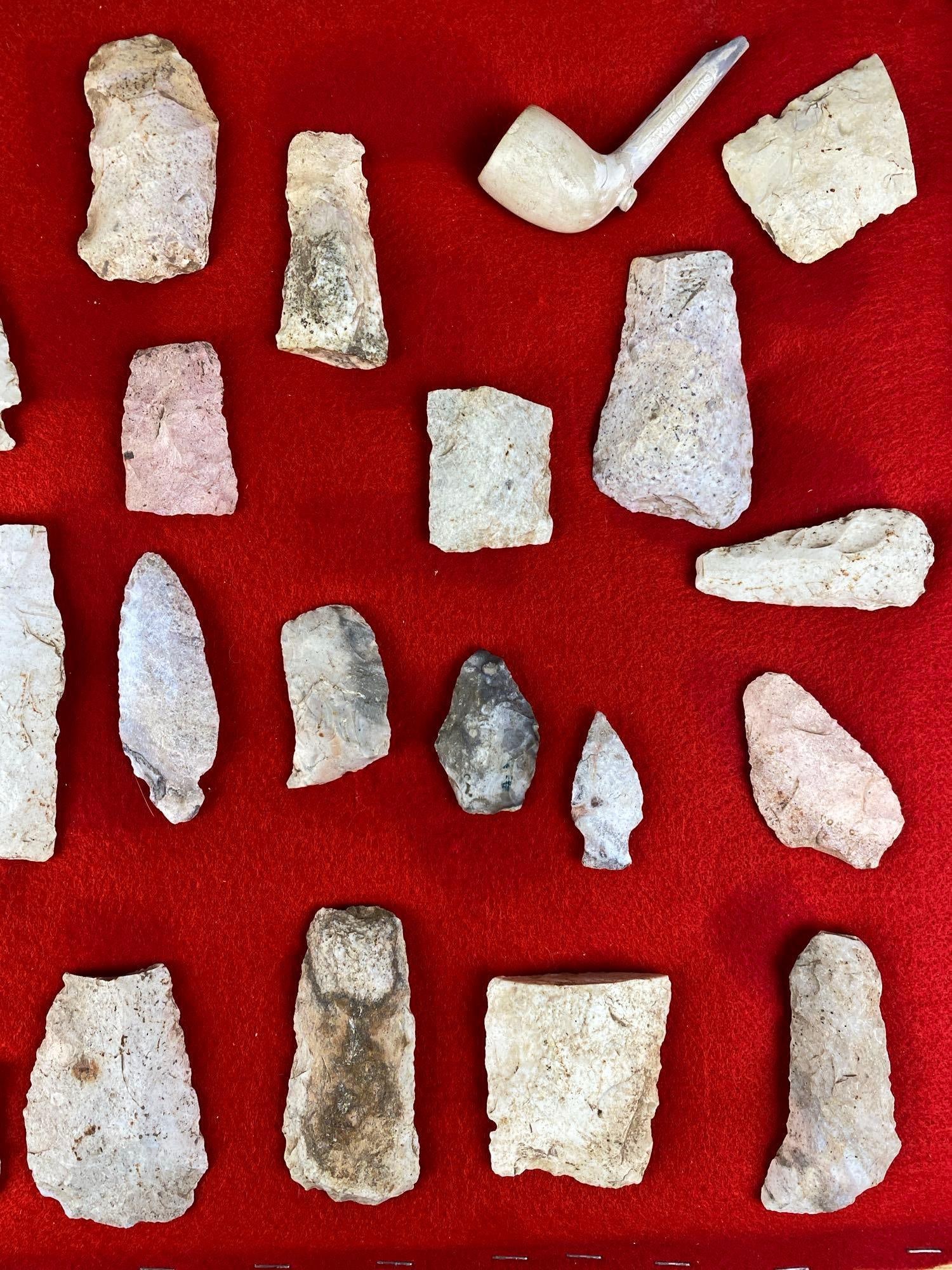 Native American Arrowhead Display Shadow Box - 4
