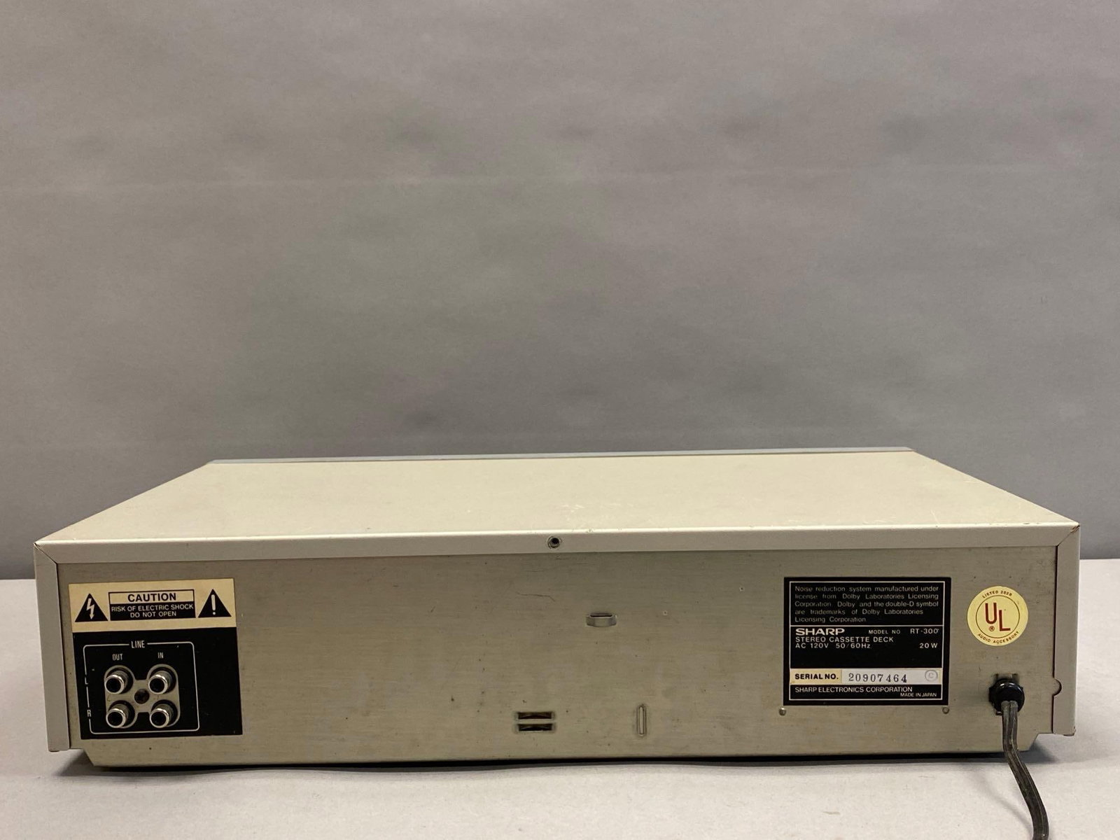 Sharp RT-300 Stereo Cassette Deck - 2
