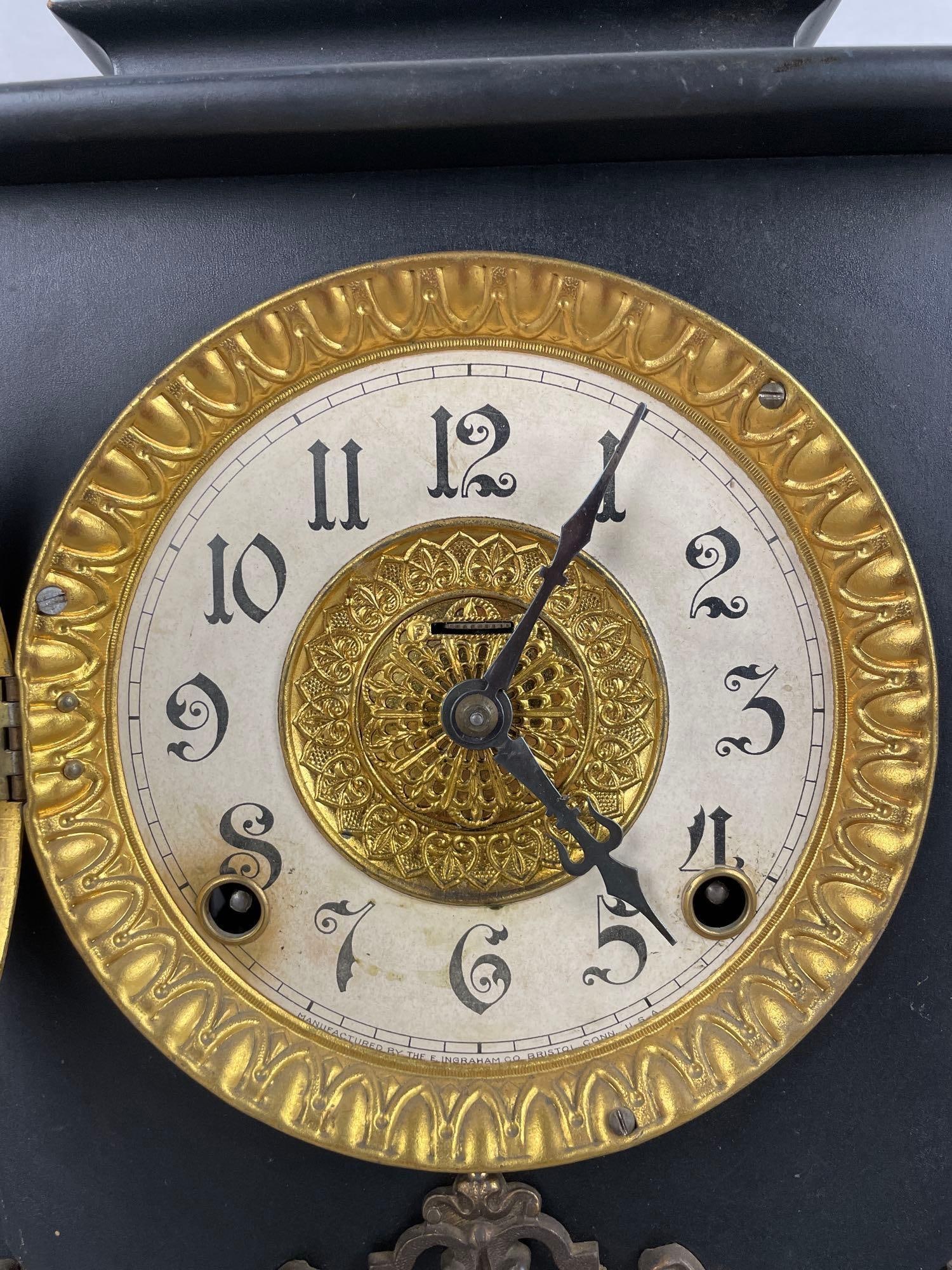 Antique Wind-Up Mantle Clock - 2