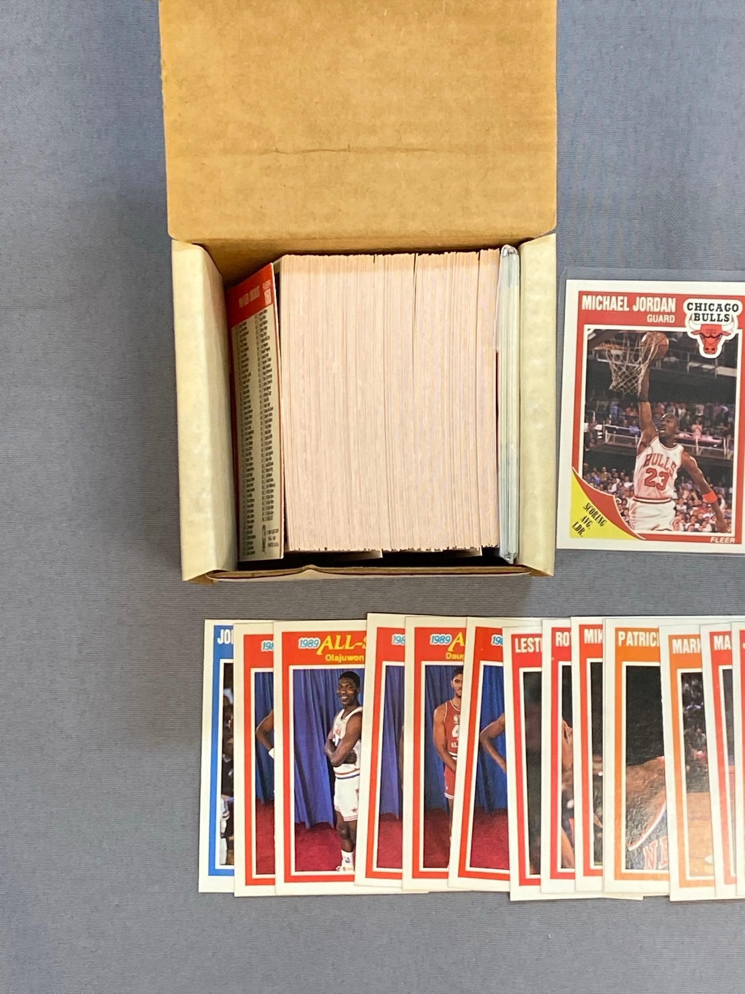 1989 Fleer Basketball Complete Set - 2