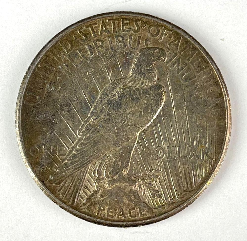 1925 S US Peace Silver Dollar - 2