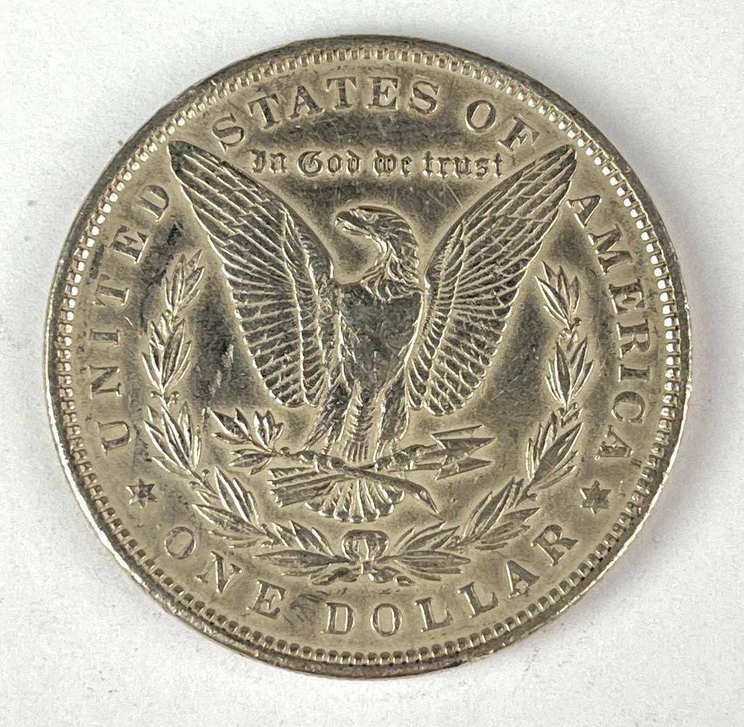 1890 US Morgan Silver Dollar - 2