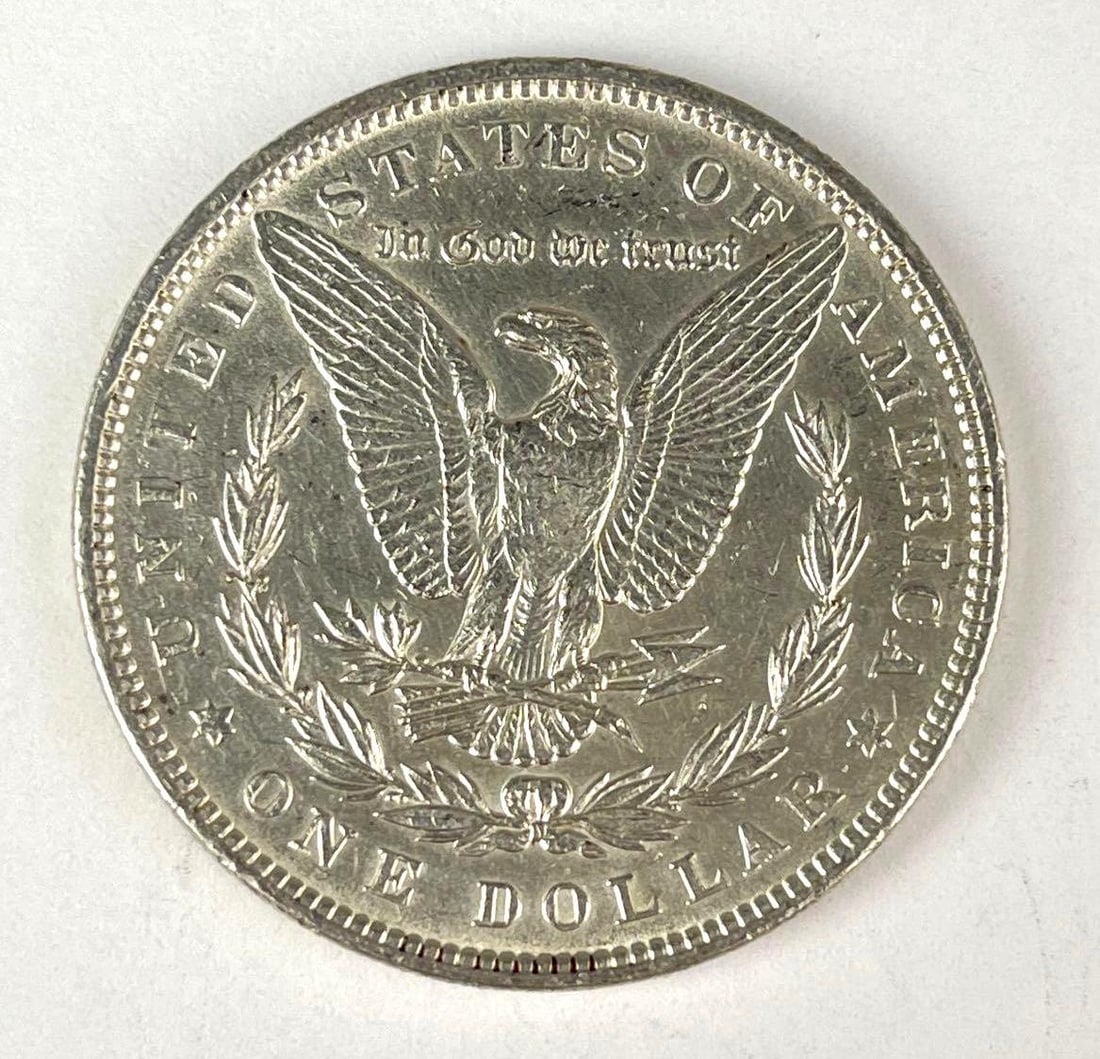 1889 US Morgan Silver Dollar - 2