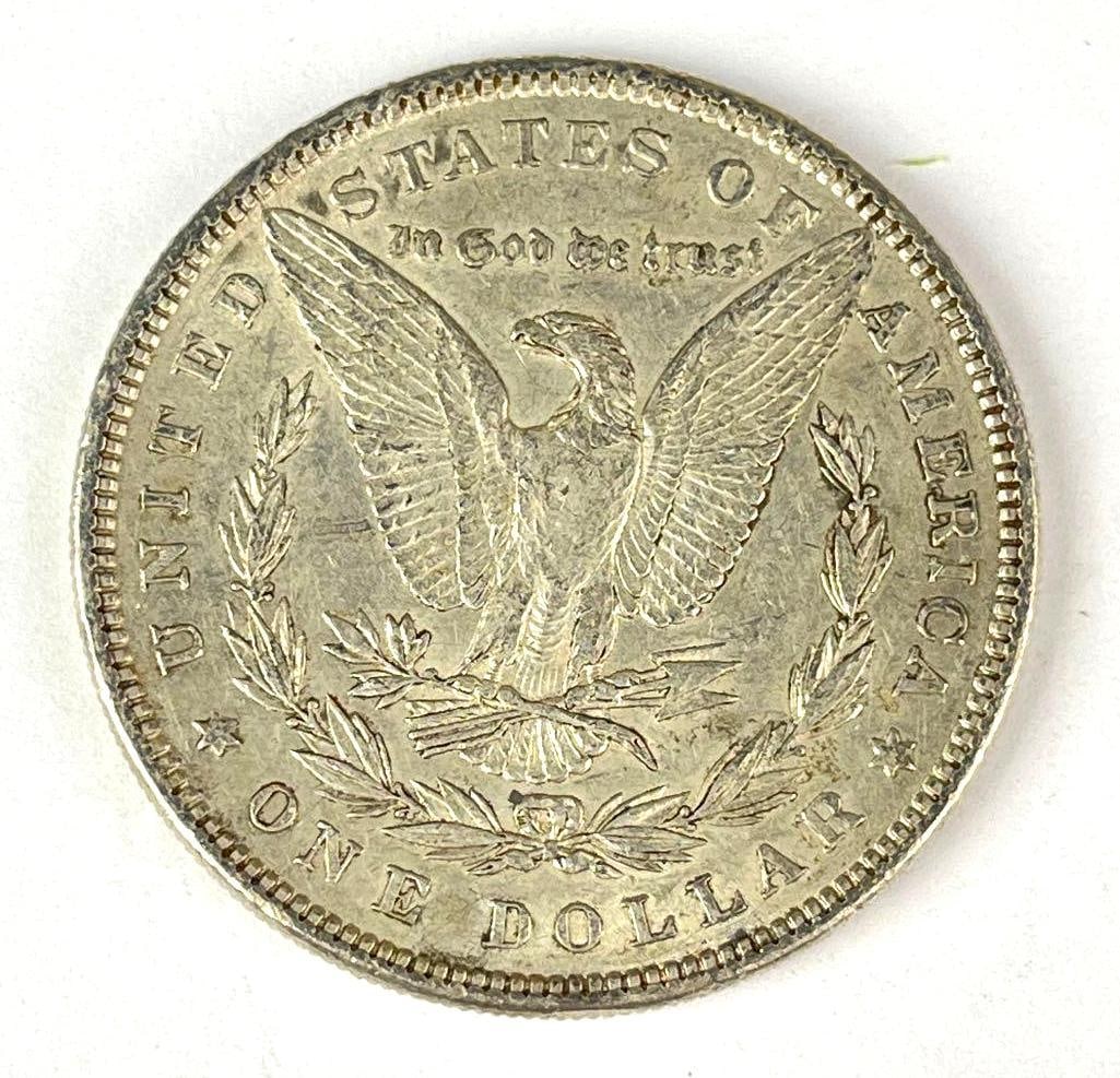 1884 US Morgan Silver Dollar - 2