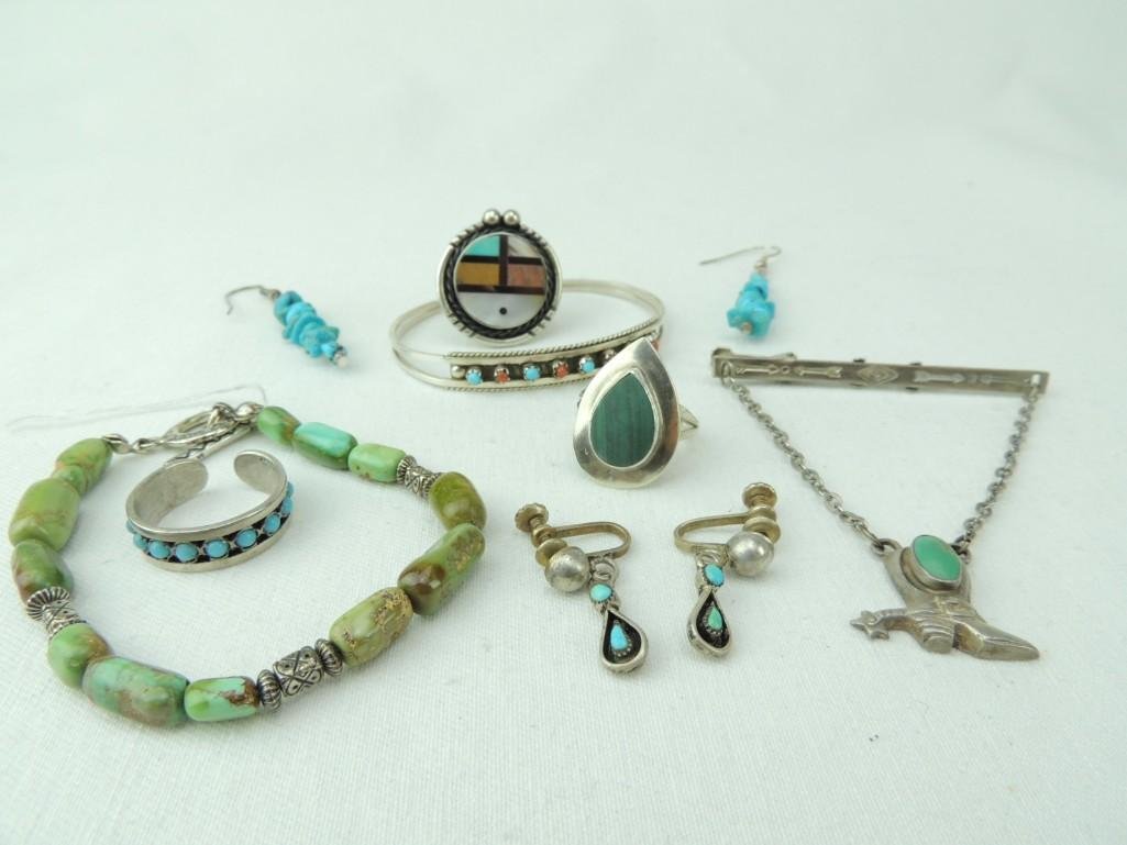 Southwestern Jewelry 8 pcs. (1 of 3)
