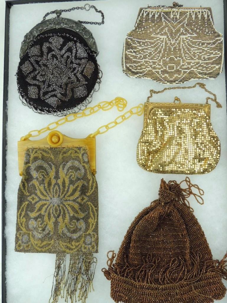 4 Beaded Purses and One Beaded Hat (1 of 1)