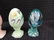 Fenton Signed Hand Painted Limited Edition Eggs Group o - 2