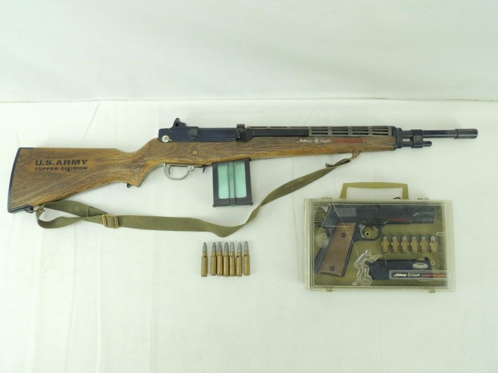 Johnny Eagle Lieutenant Pistol with Original Box and: In house shipping available for all lots