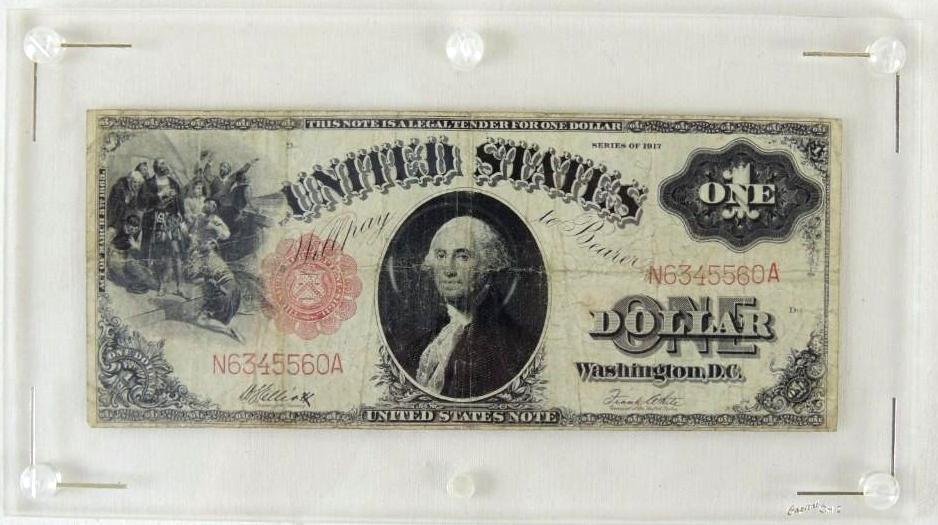 1917 United States $1 US Note (1 of 2)