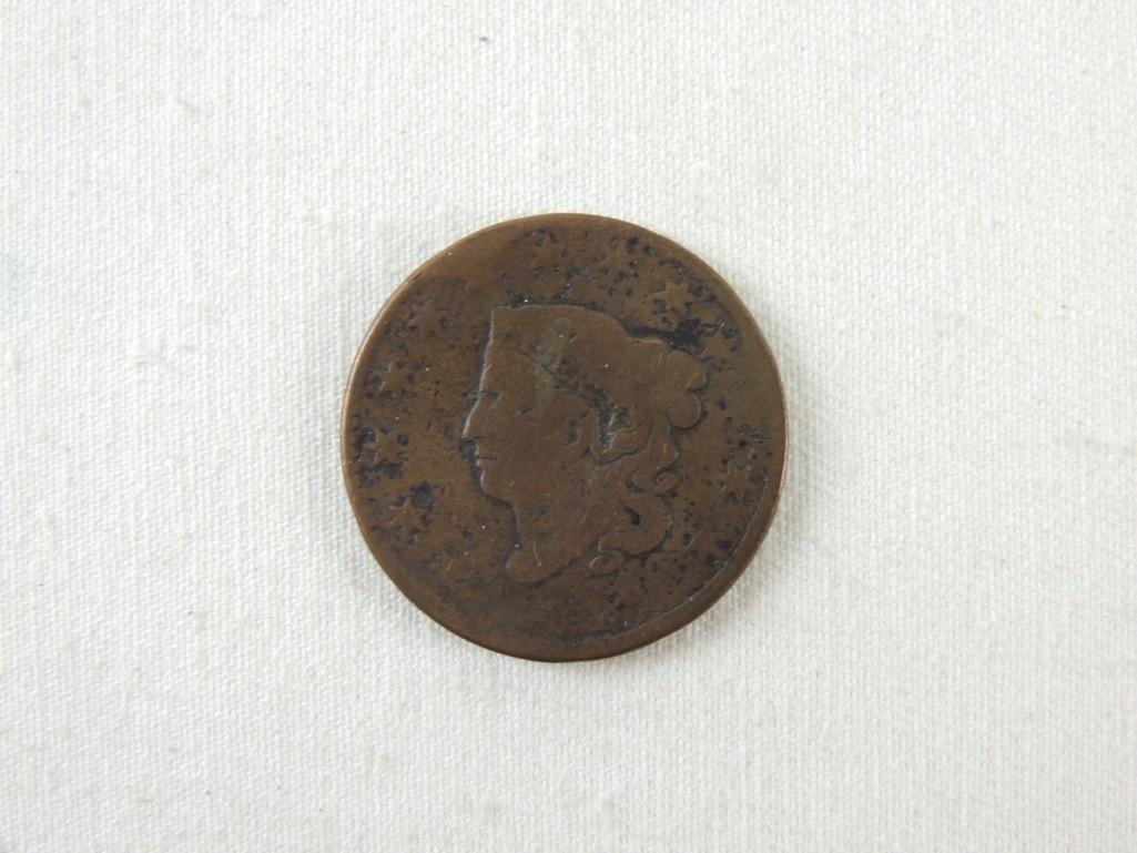 1819 U.S. Coronet Large Cent (1 of 2)