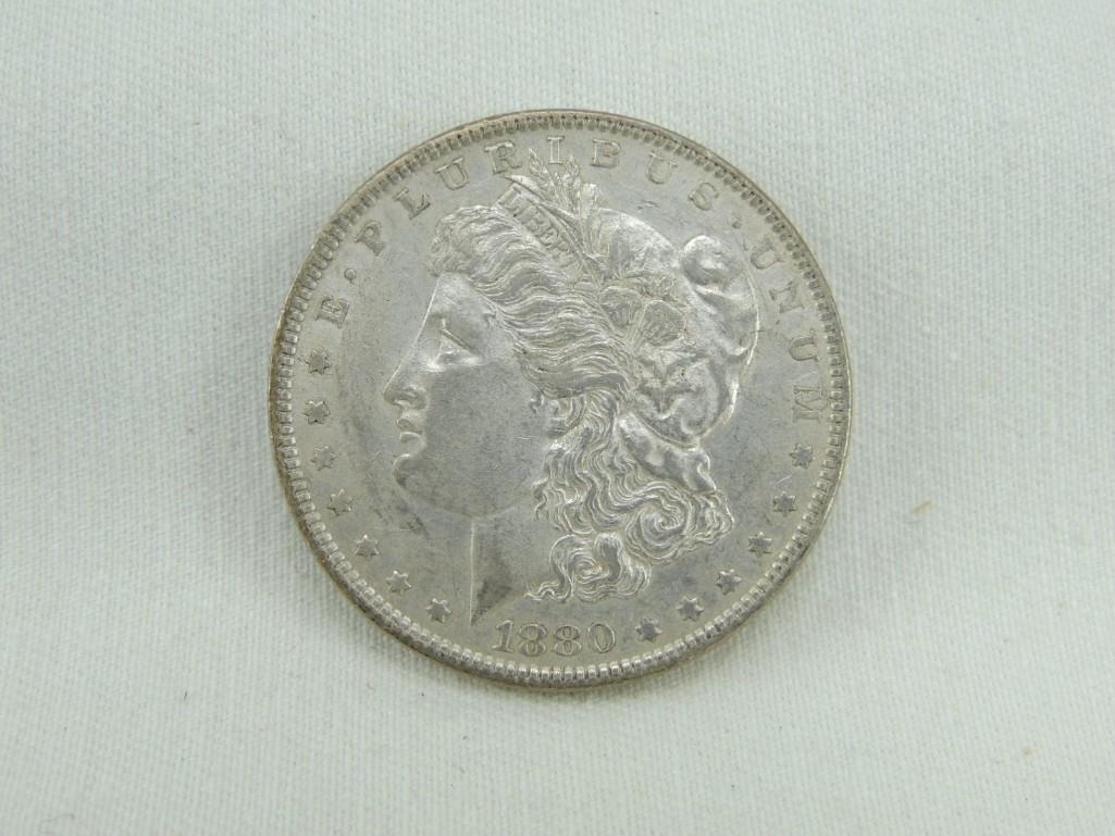 1880-O Morgan Silver Dollar (1 of 2)
