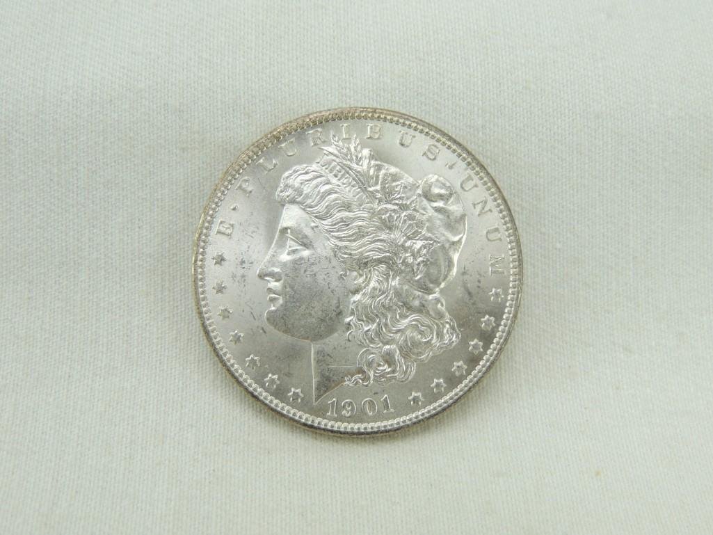 1901-O Morgan Silver Dollar BU (1 of 2)