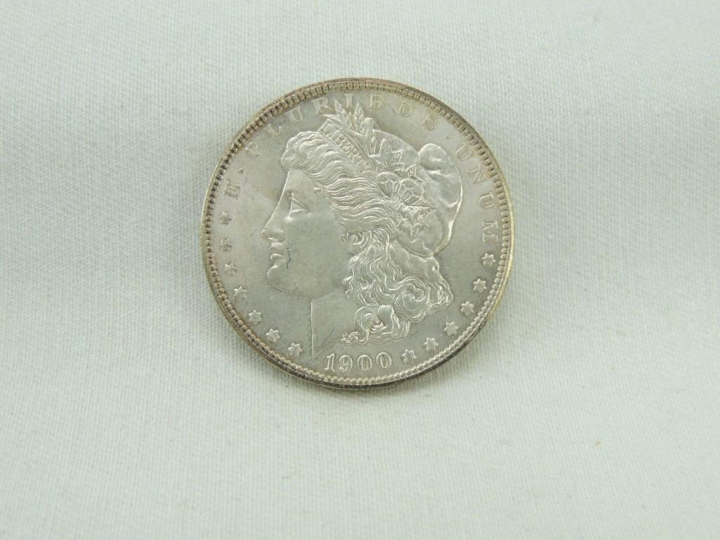 1900-P Morgan Silver Dollar BU (1 of 2)