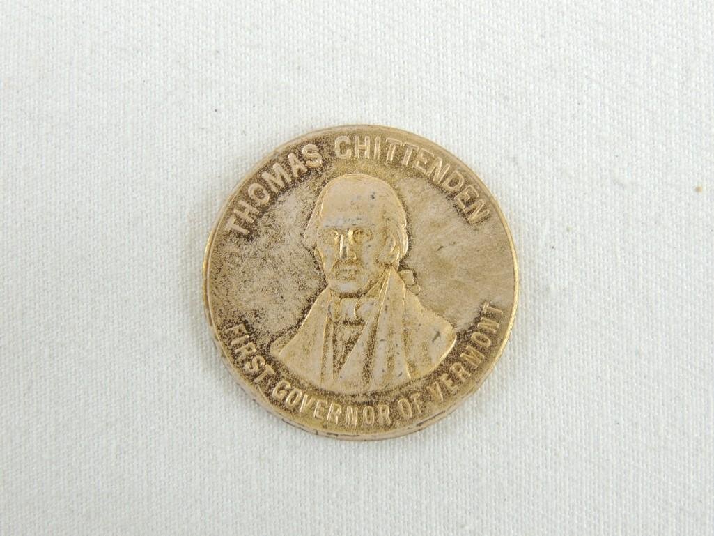 So Called Dollar The Statehood of Vermont "P" 1941 Coin (1 of 2)