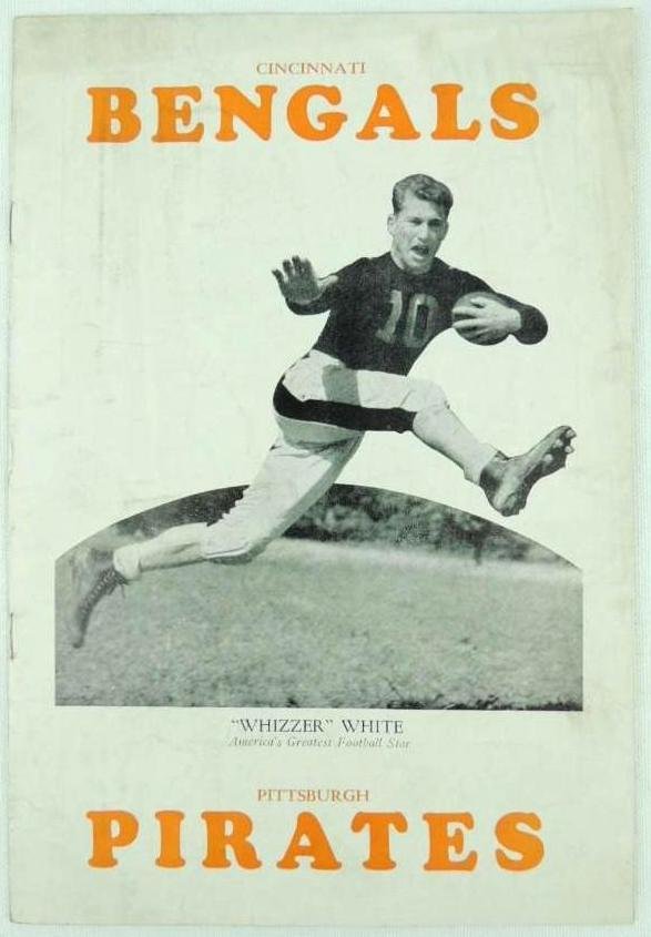 1938 Cincinnati Bengals vs Pittsburgh Pirates Souvenir (1 of 3)