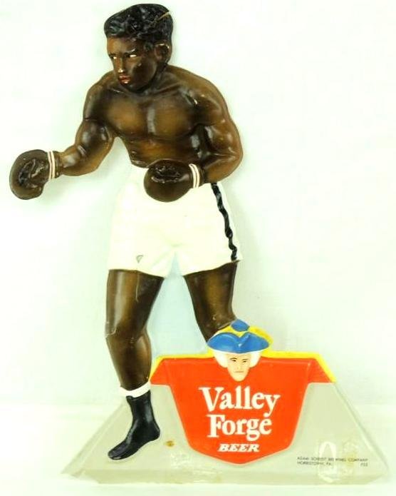 Joe Louis Valley Forge Beer Advertisement  (1 of 1)