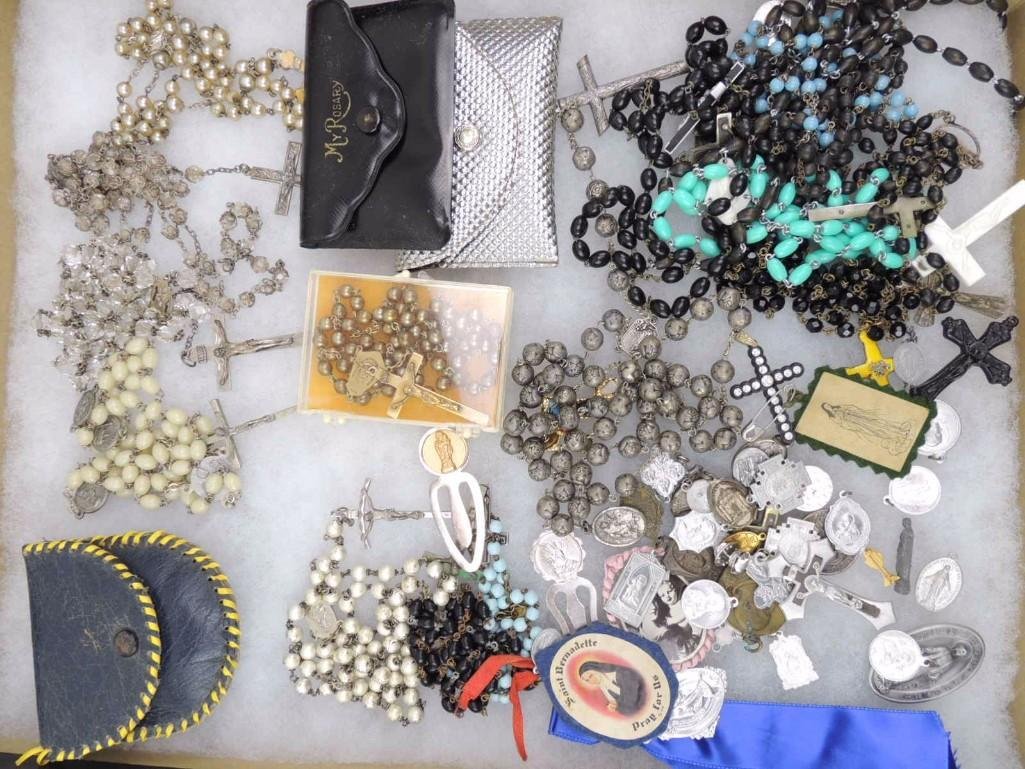 Rosaries & Religious Jewelry Lot Vintage (1 of 1)