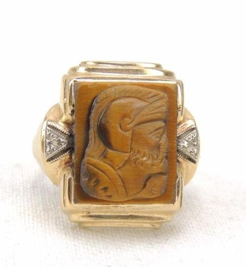 10k Gold Tiger's Eye Ring (1 of 3)