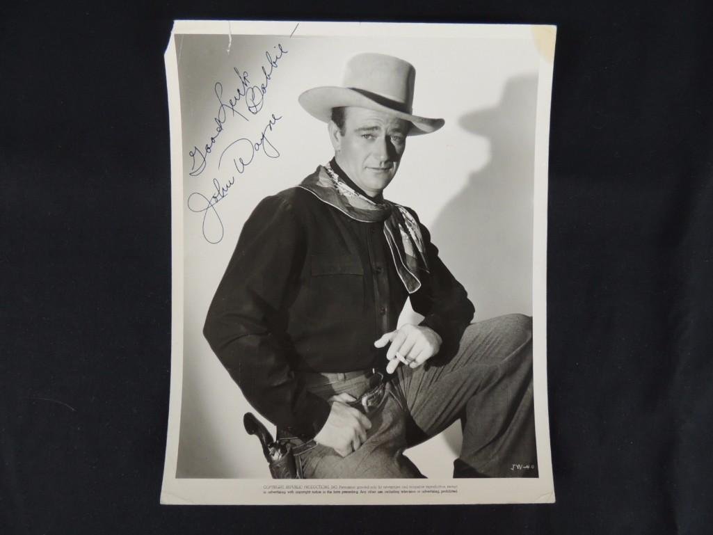 Vintage John Wayne Signed Photo (1 of 2)