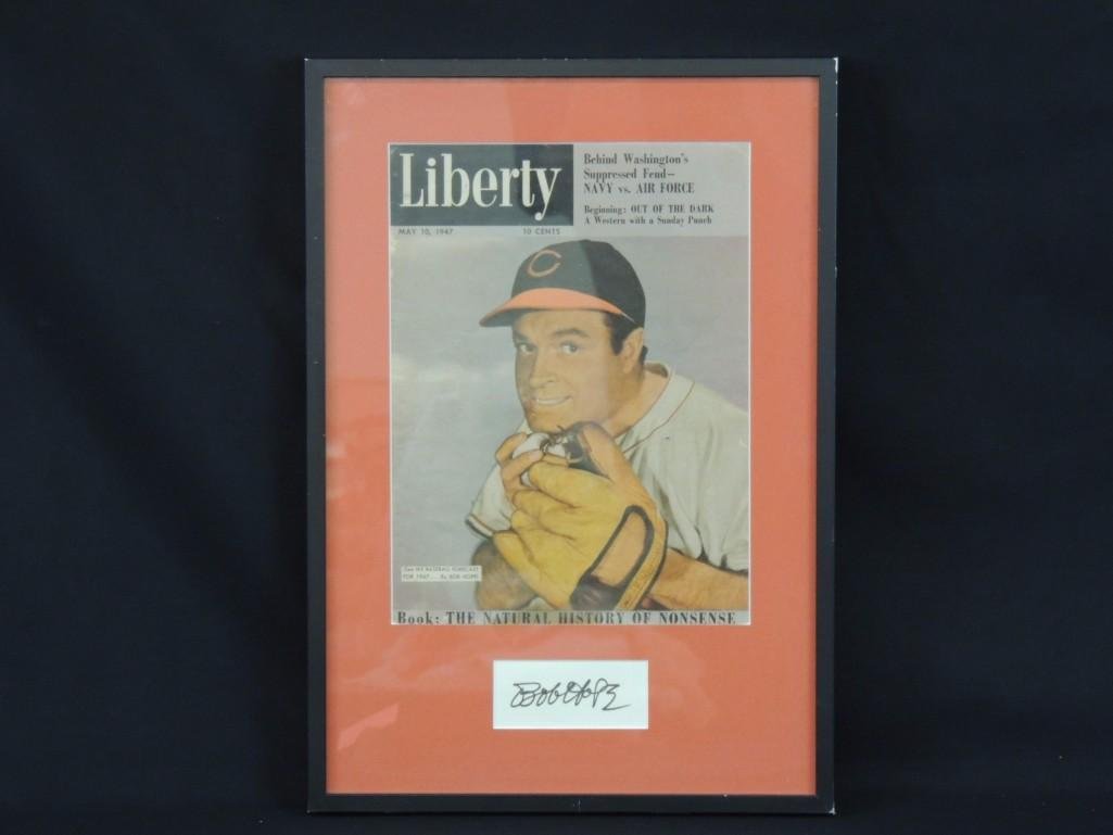 Bob Hope Framed Signed Poster with COA (1 of 3)