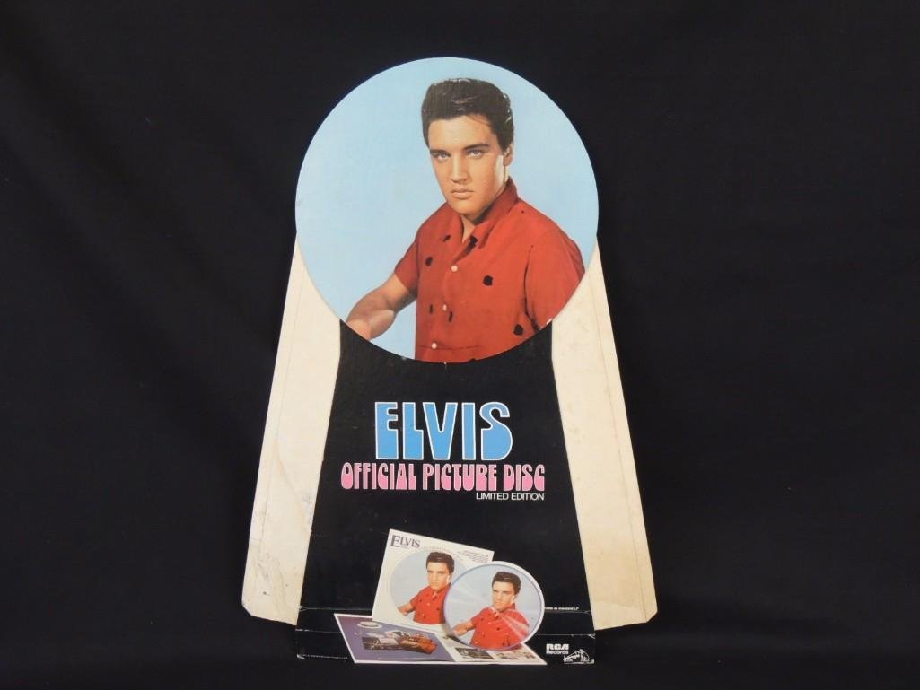 1978 Elvis Presley Cardboard Countertop Standee (1 of 1)