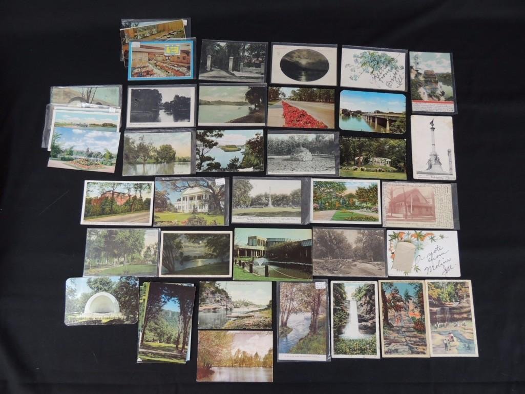 Approximately 50 Starved Rock, DeKalb, Moline, and More: Some Real Photo Postcards