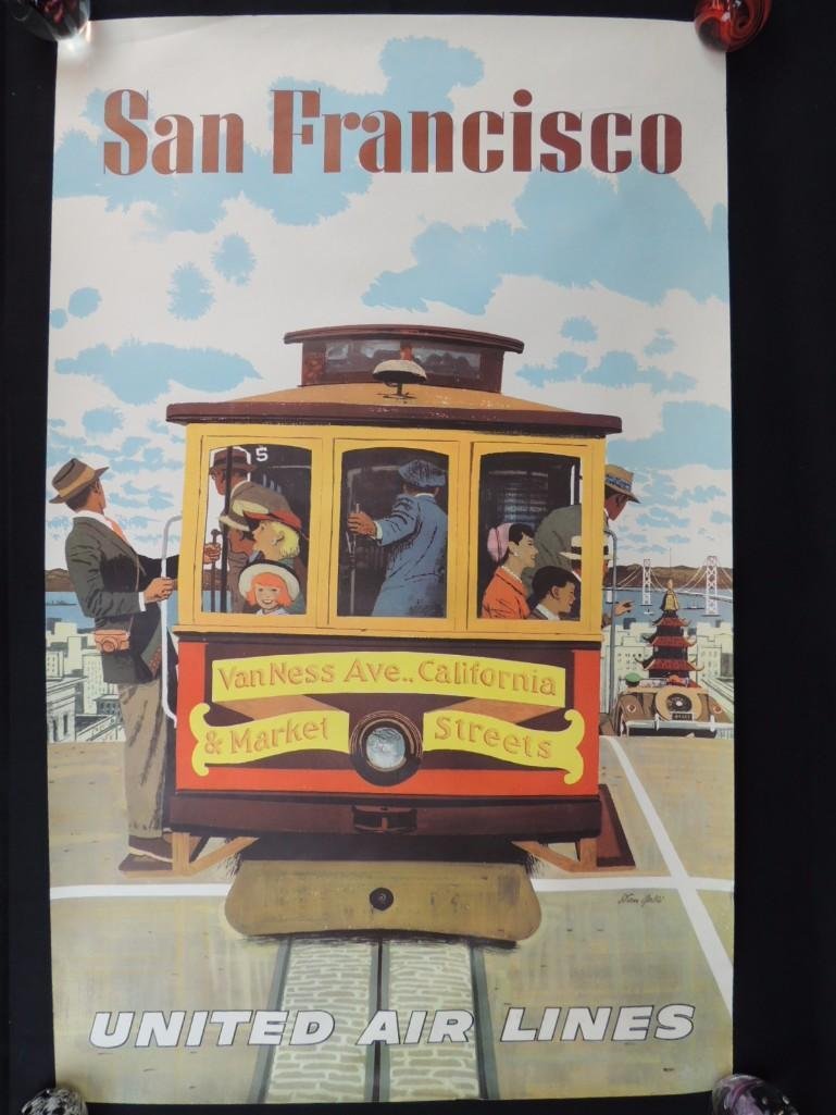 Vintage Stan Galli United Air Lines San Francisco (1 of 2)