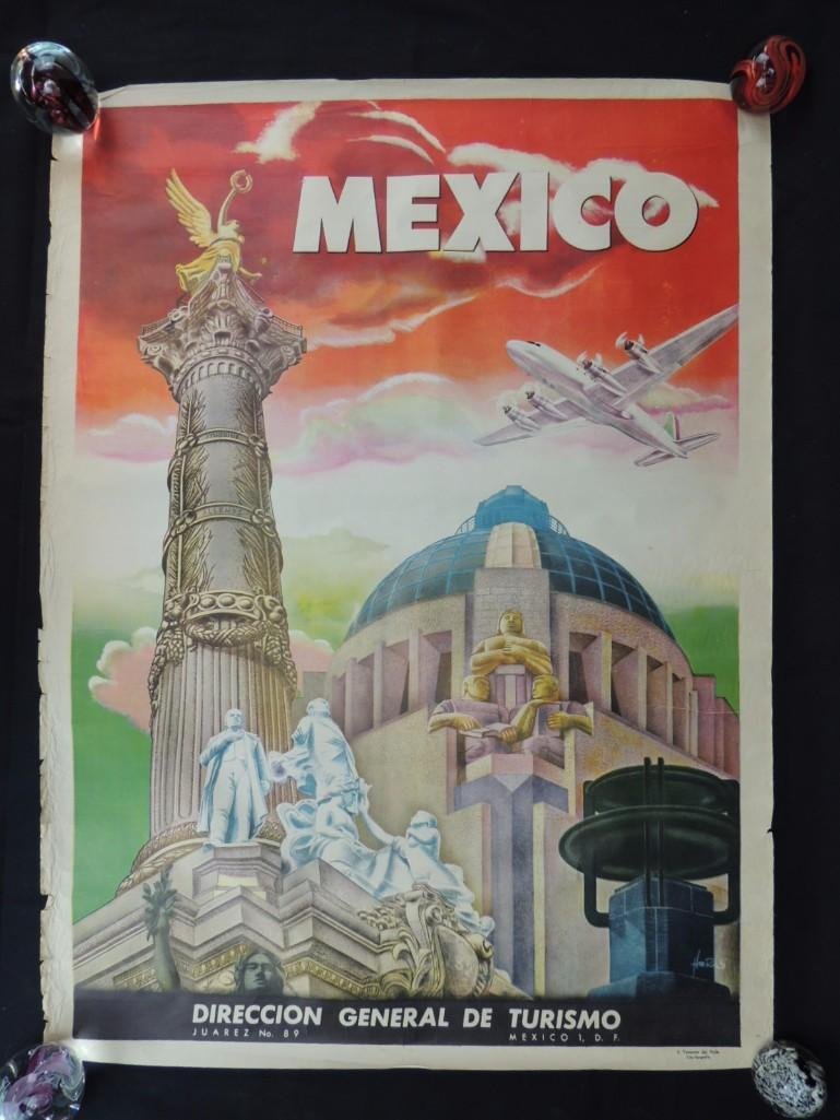 Vintage Mexico Travel Poster (1 of 5)