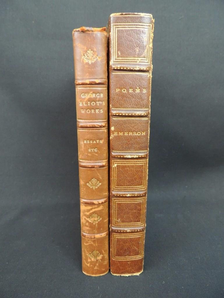 The Works of George Eliot and Poems by Ralph Waldo: From the Collection of Charles Waterman Armour