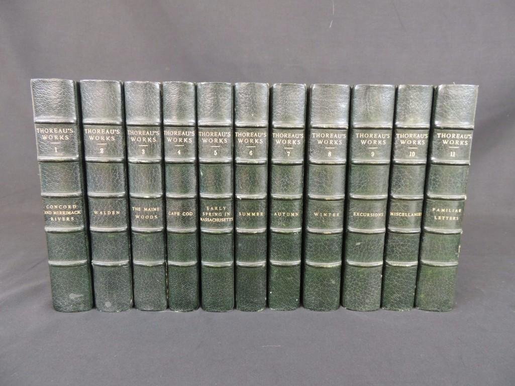 The Writings of Henry David Thoreau 11 Volume Set Book (1 of 6)