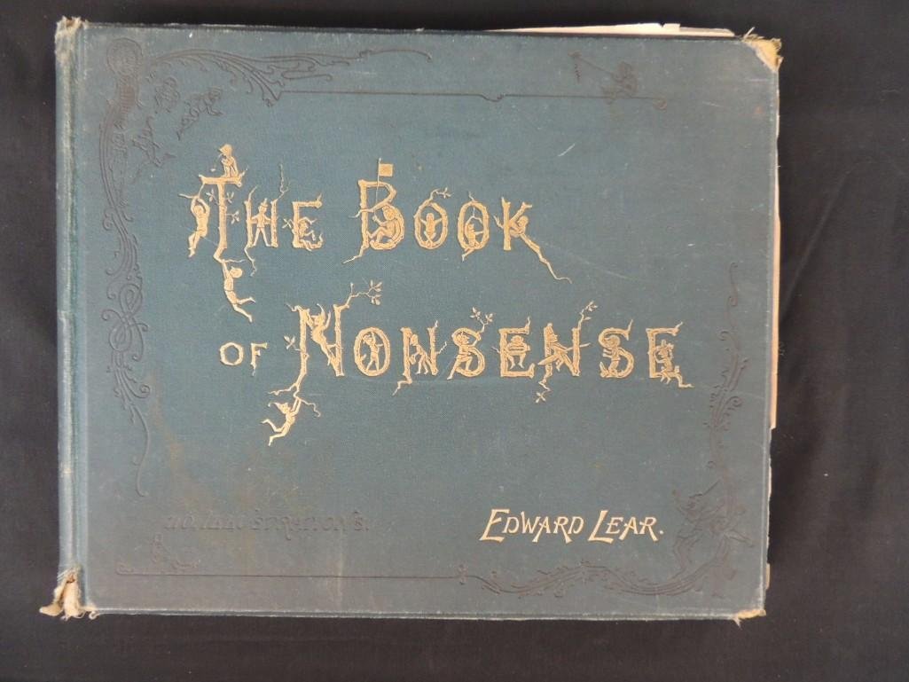 The Book of Nonsense by Edward Lear 1862: From the Collection of Charles Waterman Armour