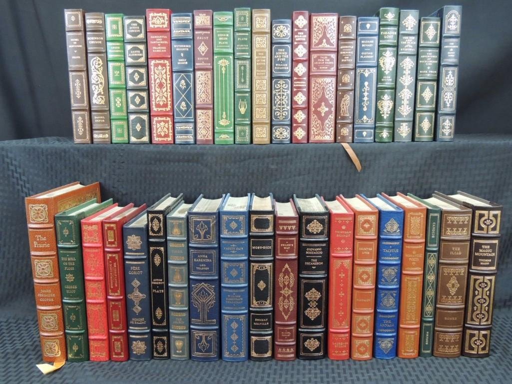 Group of 38 Franklin Library Leather Bound Books (1 of 7)