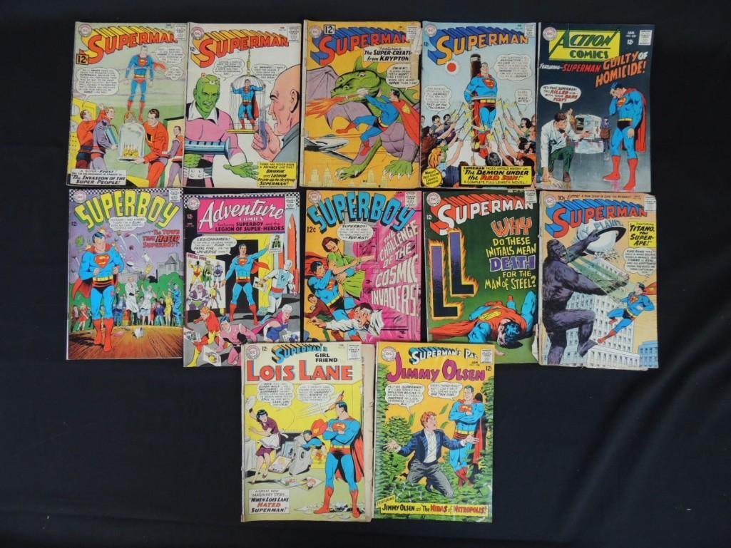 DC Comics Superman, Superboy, Lois Lane, and Jimmy (1 of 8)