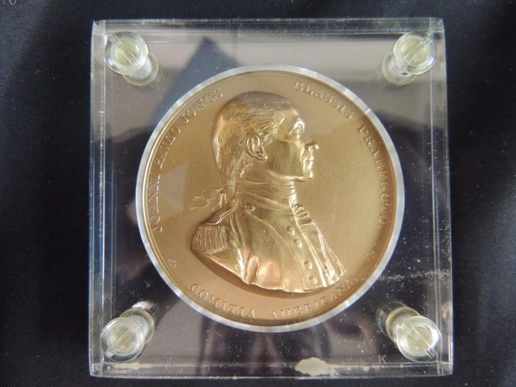 Comitia Americana Joanni Pavlo Jones Solid Bronze Table (1 of 2)