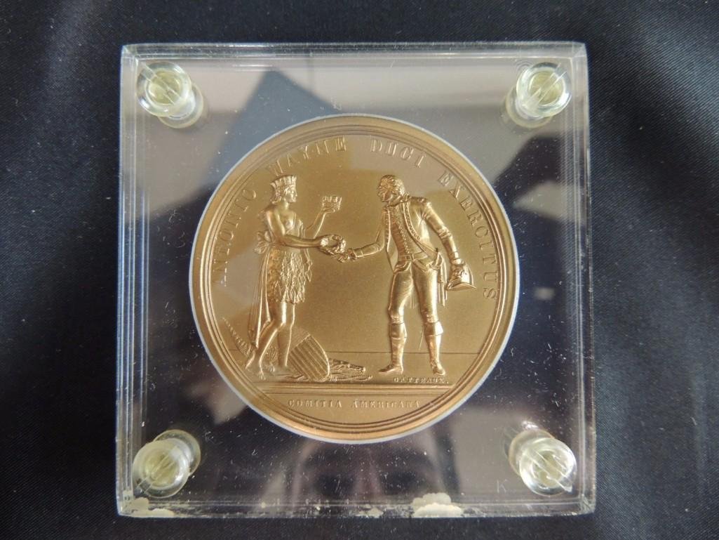 Comitia Americana Antonio Wayne Solid Bronze Table (1 of 2)