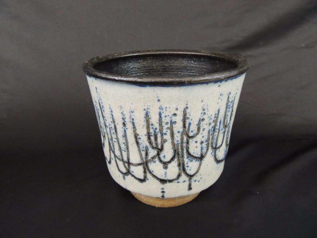 Edna Arnow Studio Pottery Planter (1 of 4)
