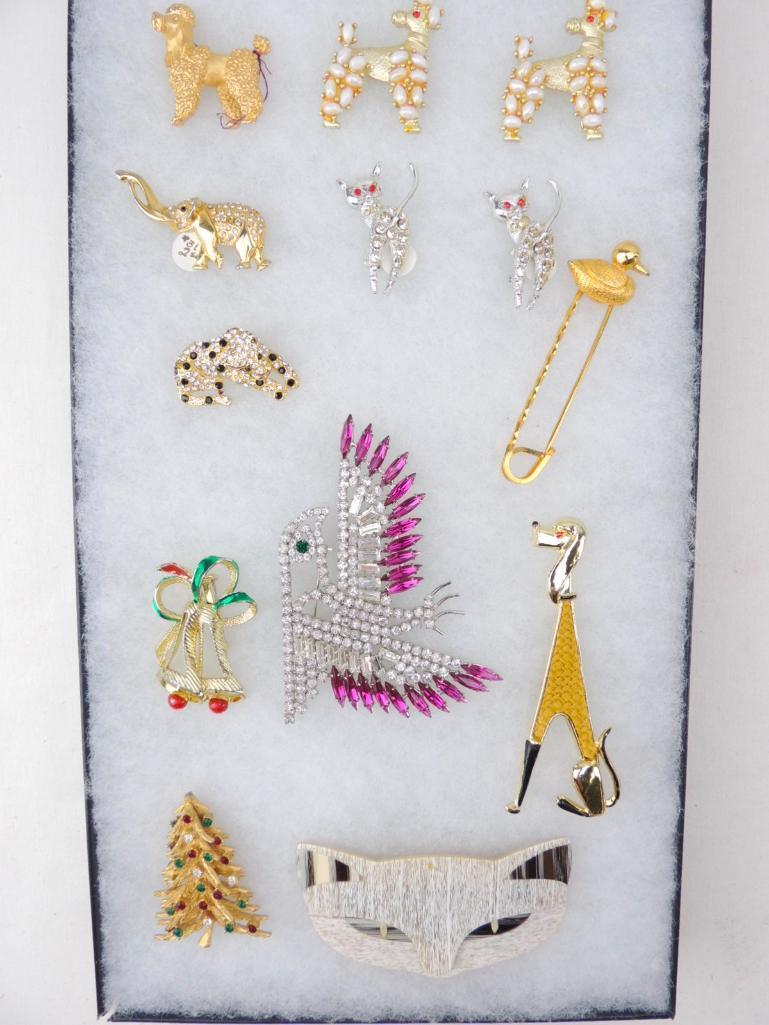 Vintage Group of Animal Pins (1 of 1)