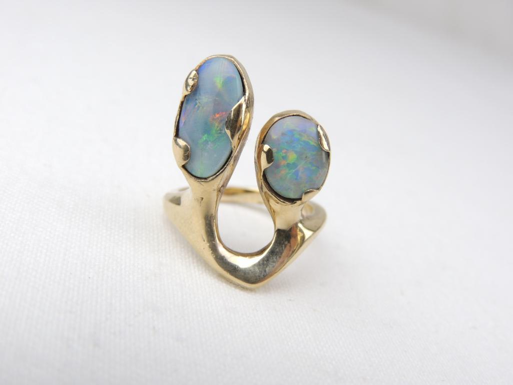 14k Yellow Gold Opal Ring (1 of 4)