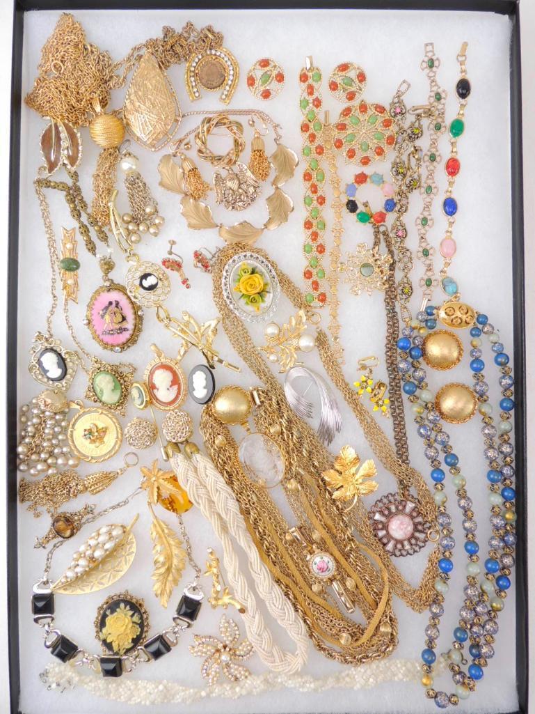 Large Lot of Vintage Costume Jewelry (1 of 1)