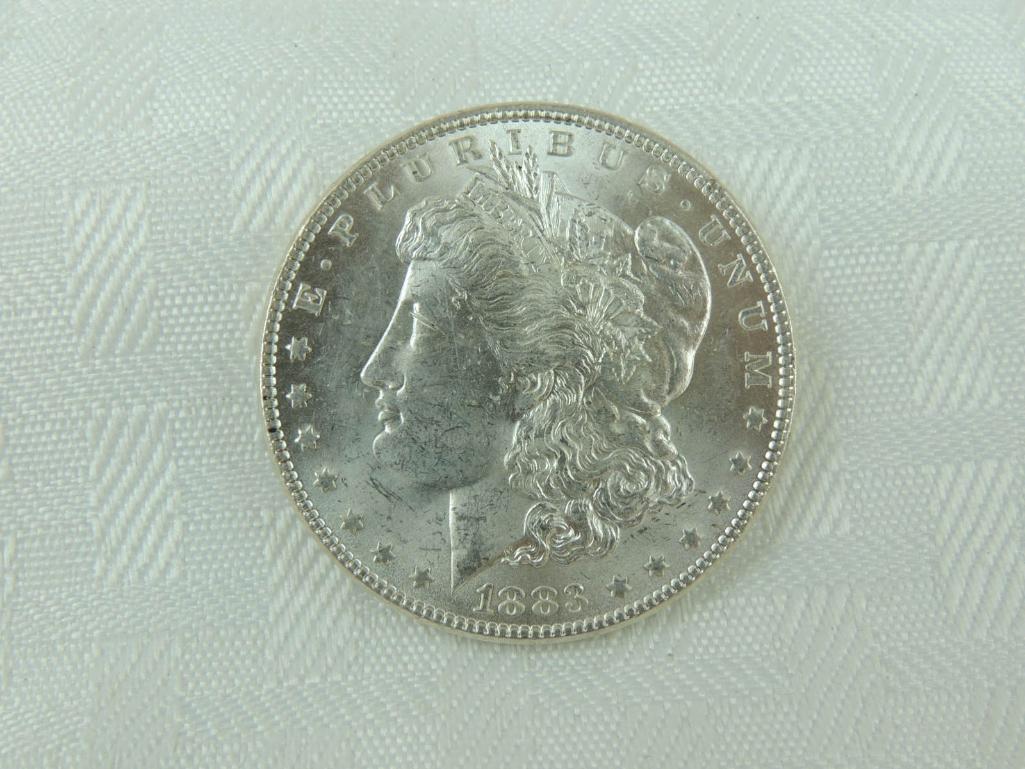 1883-P Morgan Silver Dollar (1 of 2)