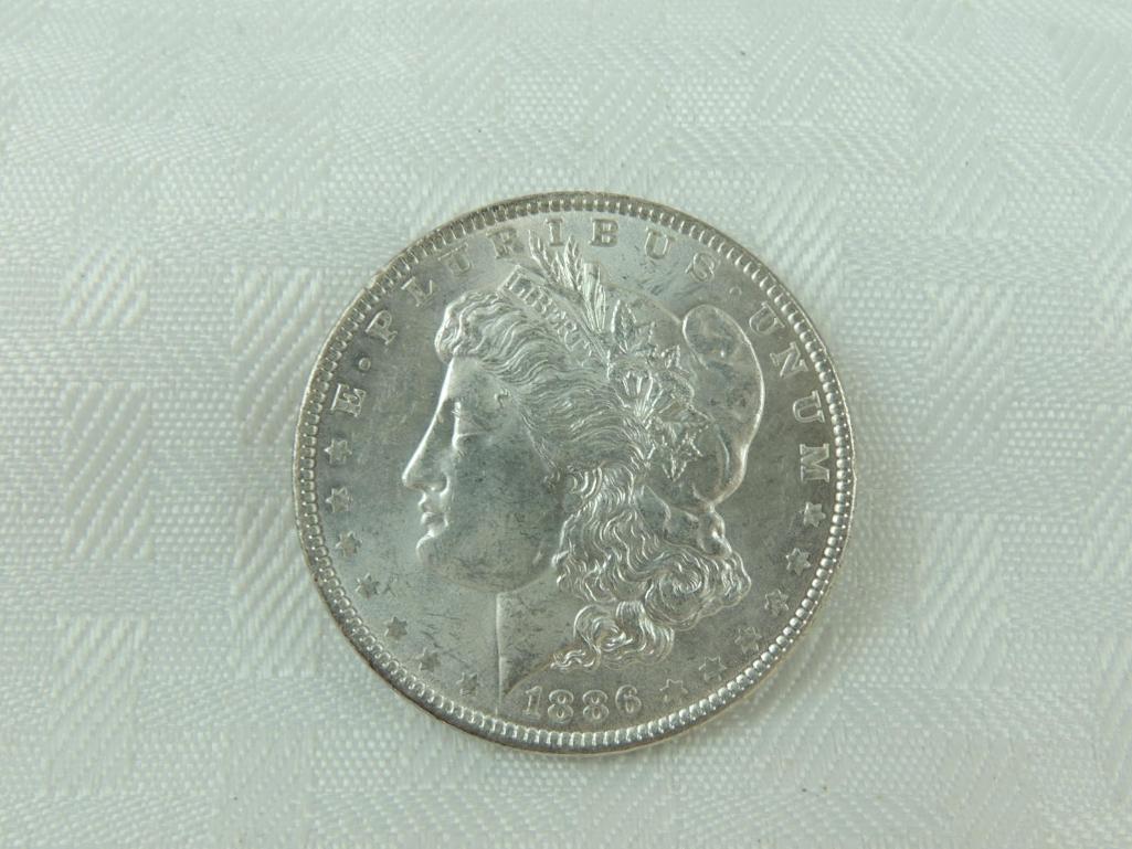 1886-P Morgan Silver Dollar (1 of 2)