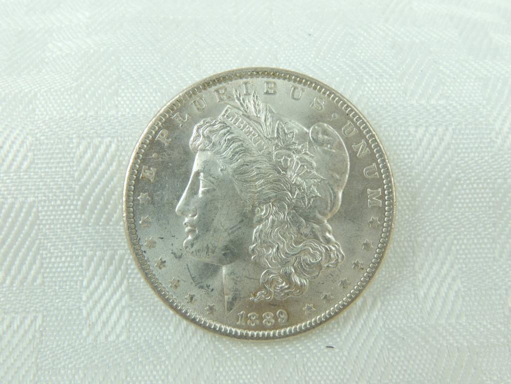 1889-P Morgan Silver Dollar (1 of 2)