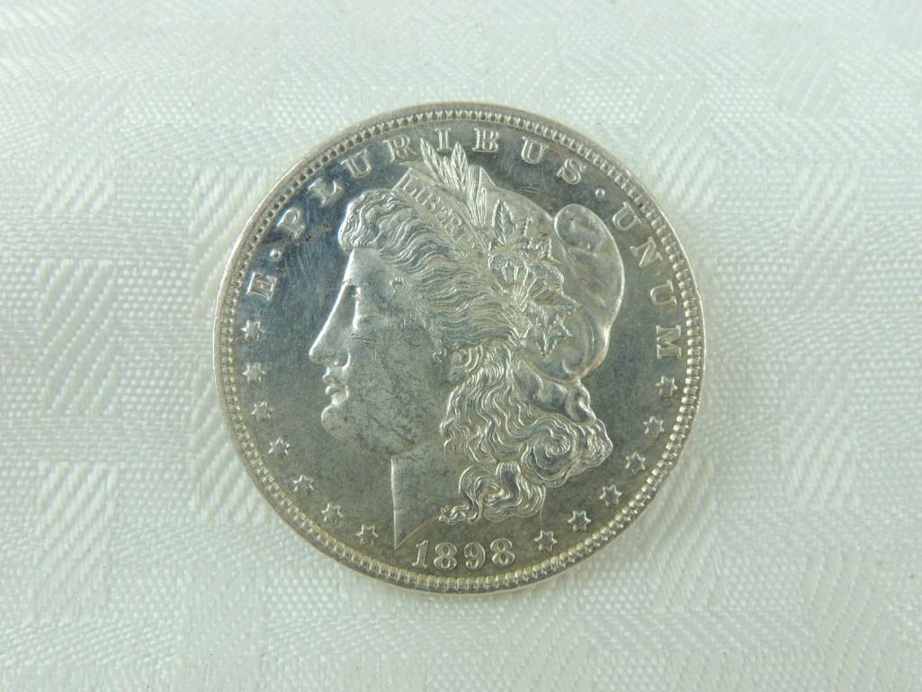 1898-P Morgan Silver Dollar (1 of 2)