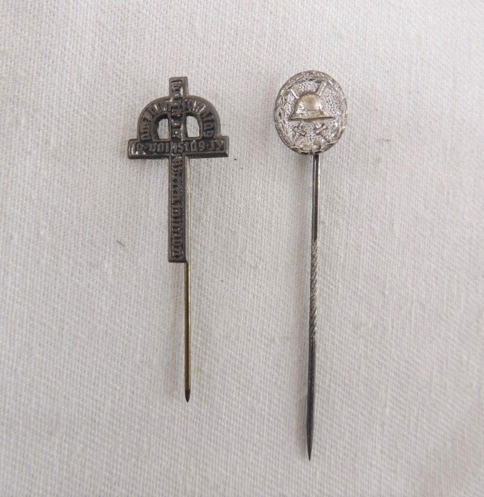 Group of 2 WW2 German Stick Pins (1 of 1)