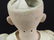 Antique Bisque Doll with White Dress - 3
