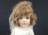 Vintage Bride Doll with White Dress and Flowers - 2